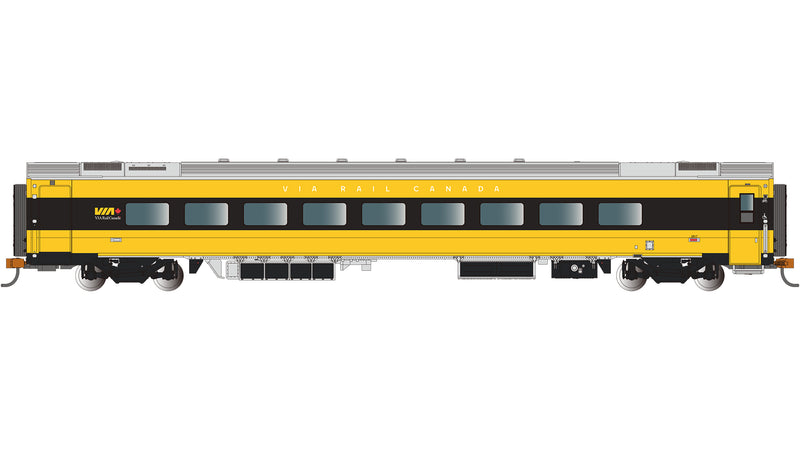 Bachmann 74518 HO Scale Siemens Venture Passenger Coach Via Rail 2817 (Lumi Scheme)