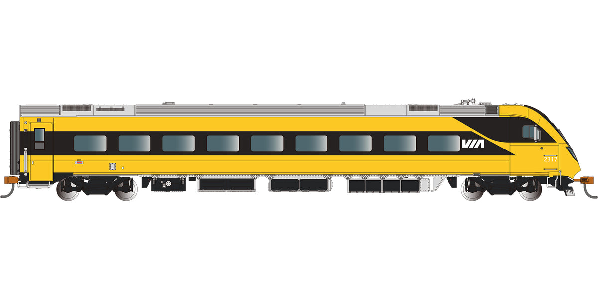 Bachmann 74522 HO Scale Siemens Venture Passenger Cab Car Via Rail