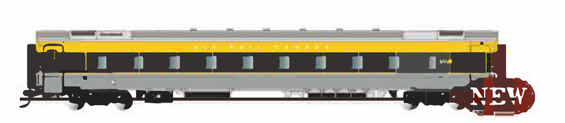 Bachmann 74559 N Scale Siemens Venture Coach Passenger Car VIA Business Class 2701