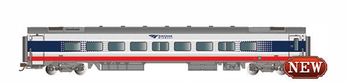 Bachmann 74561 N Scale Siemens Venture Coach Passenger Car Amtrak Midwest 4002