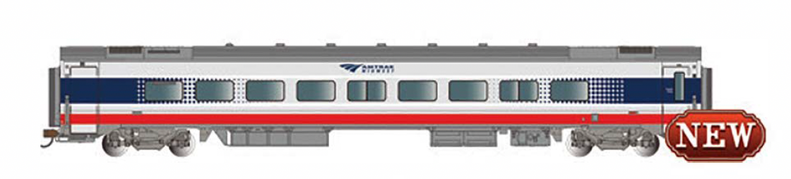 Bachmann 74562 N Scale Siemens Venture Coach Passenger Car Amtrak Midwest 4005