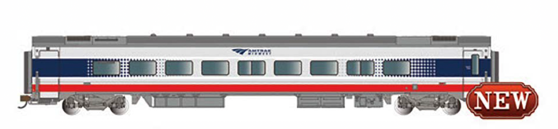 Bachmann 74564 N Scale Siemens Venture Coach Passenger Car Amtrak Midwest 4016