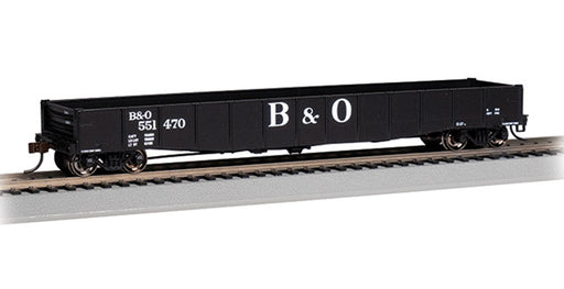 Bachmann 74802 HO Scale 50'6" Drop End Gondola Baltimore & Ohio B&O