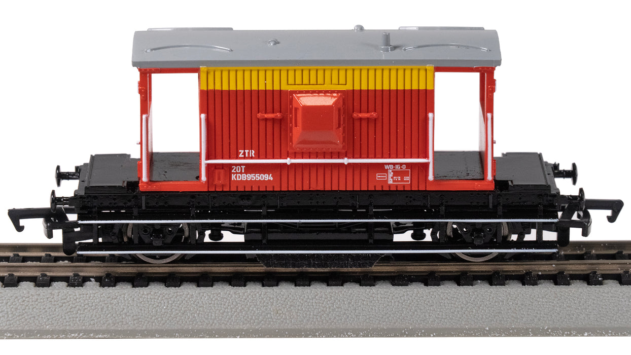 Bachmann 74901 HO Scale British Railways Brake Van Track Cleaning Car Signal & Telegraph KDB955094