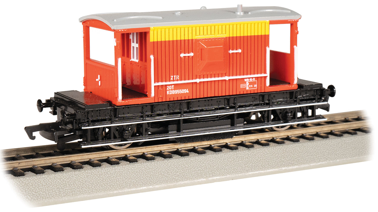 Bachmann 74901 HO Scale British Railways Brake Van Track Cleaning Car Signal & Telegraph KDB955094