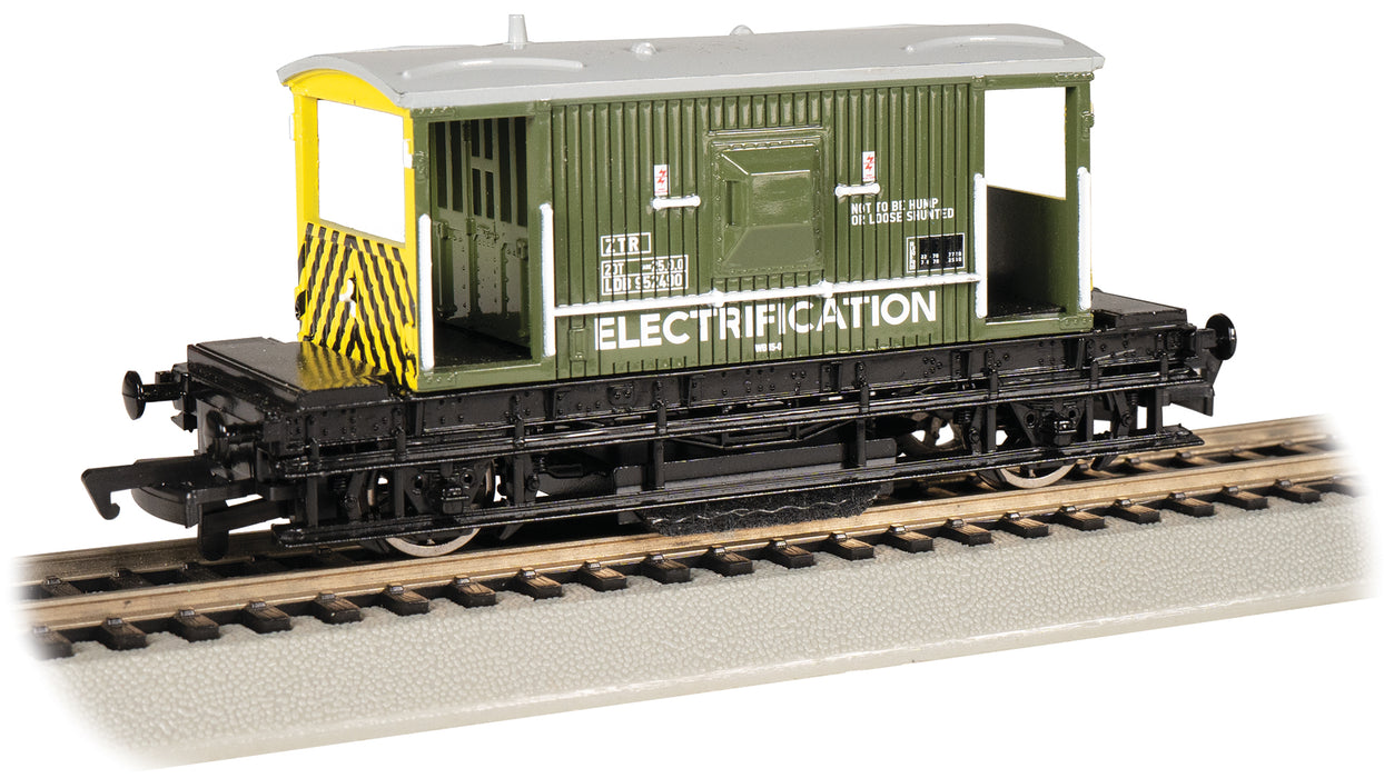 Bachmann 74904 HO Scale British Railways Brake Van Track Cleaning Car Departmental LDB952490 (Electrification)