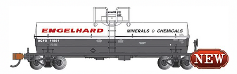 Bachmann 75854 N Scale Large Dome Chemical Tank Car Engelhard ACFX 11961