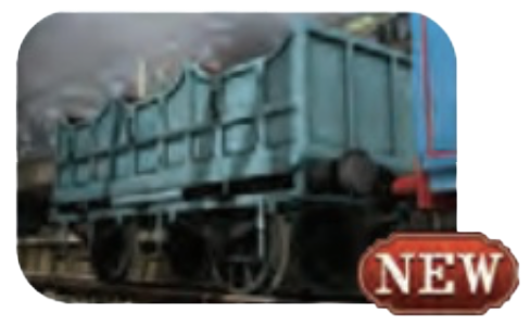 Bachmann 76029 HO Scale Thomas and Friends Open Carriage - Blue