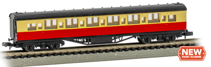 Bachmann 76087 N Scale Thomas & Friends Red Express Brake Coach