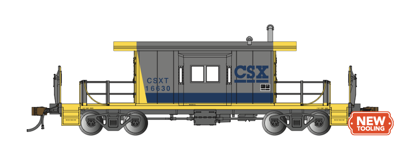 Bachmann 76452 N Scale Transfer Caboose CSXT 16630