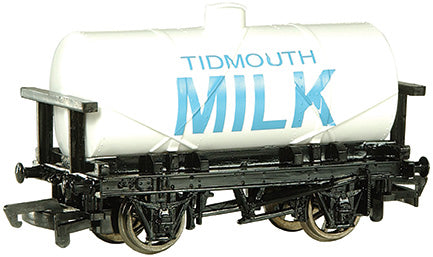 Bachmann 77048 HO Scale Thomas and Friends Tidmouth Milk Tank Car