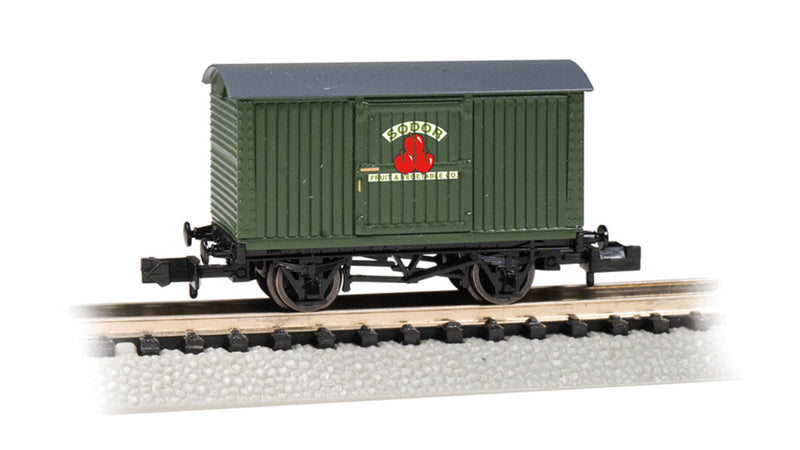 Bachmann 77089 N Scale Thomas & Friends Box Van - Sodor Fruit & Vegetable Co.
