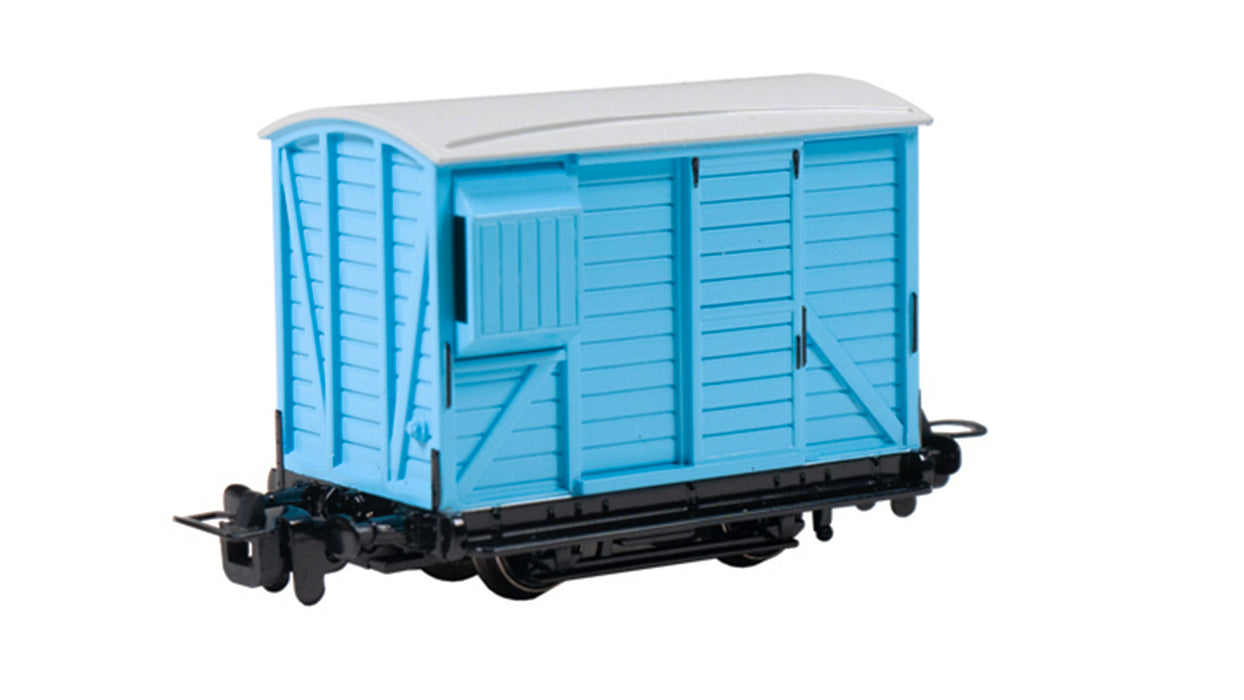 Bachmann 77206 HO Scale Thomas & Friends Narrow Gauge Brake Van - Blue (Runs on N Scale Track)