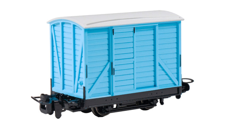 Bachmann 77208 HO Scale Thomas & Friends Narrow Gauge Box Van - Blue (Runs on N Scale Track)