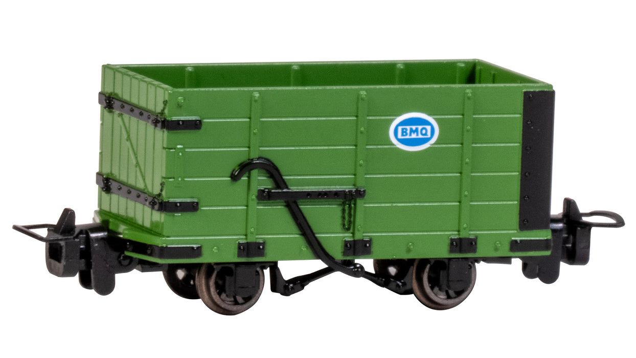 Bachmann 77306 HO Scale Thomas & Friends Narrow Gauge High-Side Wagon - Green (Runs on N Scale Track)