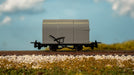 Bachmann 77312 HO Scale Thomas & Friends Narrow Gauge Gunpowder Wagon - Gray (Runs on N Scale Track)
