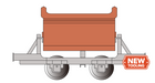 Bachmann 77317 HOn30 Scale Thomas and Friends V-Tipper Wagon - Oxide