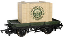Bachmann 77404 HO Scale Thomas & Friends 1 Plank Wagon with Sodor Steam Works Crate