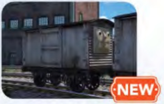 Bachmann 77411 HO Scale Thomas & Friends 12 Ton Box Van - Troublesome Truck #7