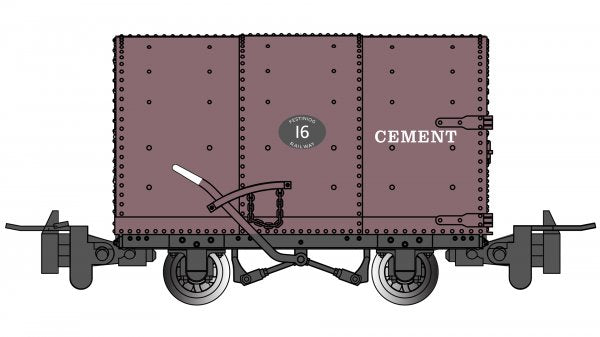 Bachmann 77508 HOn30 Scale Cement Wagon Ffestiniog Railway #16