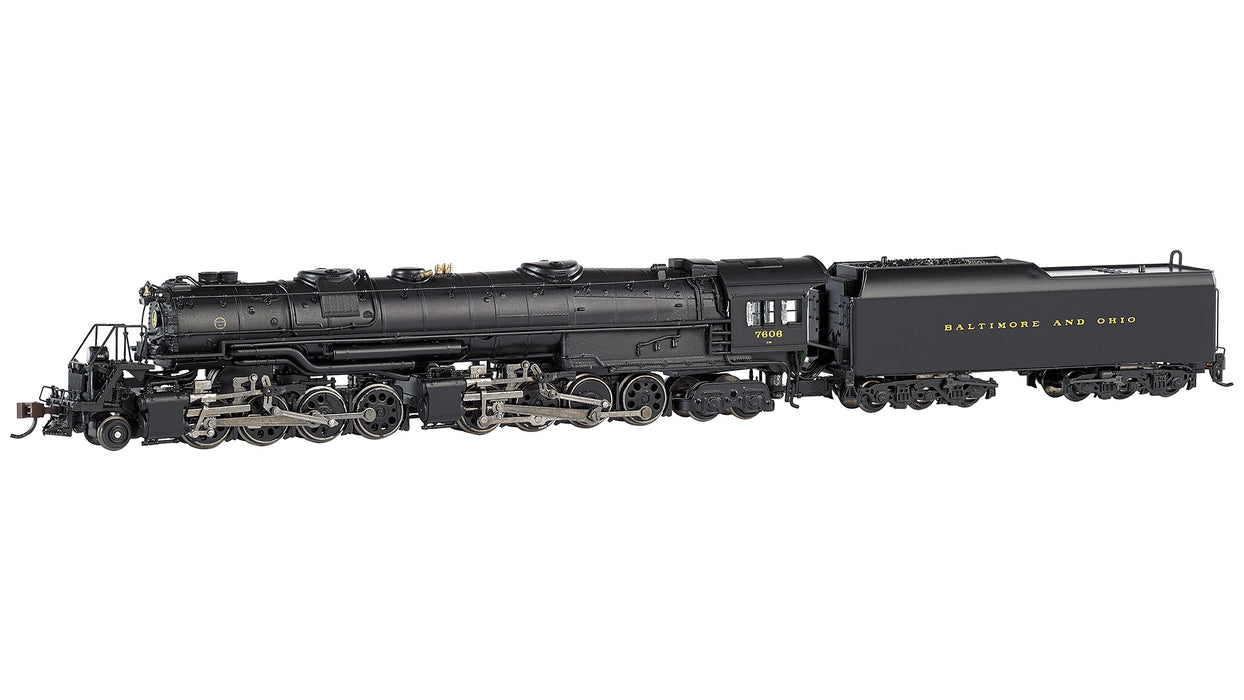 Bachmann 80855 N Scale 2-8-8-4 EM-1 Steam Loco Baltimore & Ohio B&O 7606 DCC & Sound