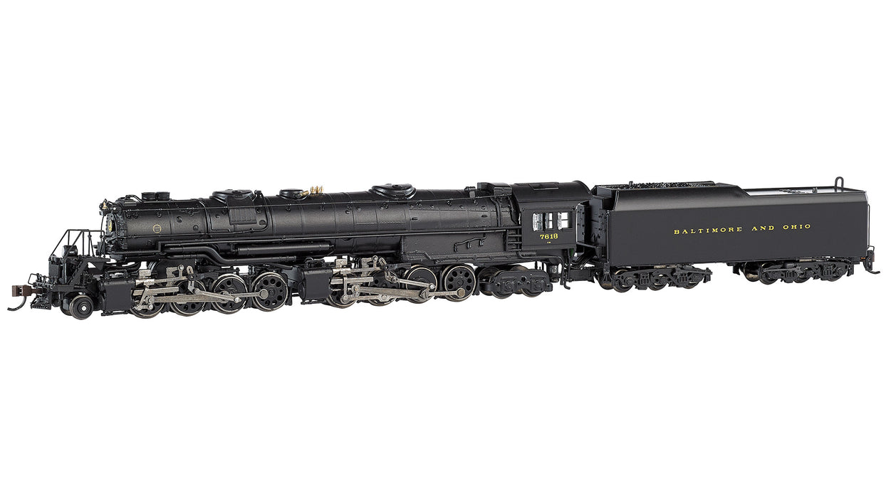 Bachmann 80856 N Scale 2-8-8-4 EM-1 Steam Loco Baltimore & Ohio B&O 7618 DCC & Sound