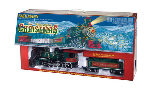 Bachmann 90037 G Gauge The Night Before Christmas Train Set