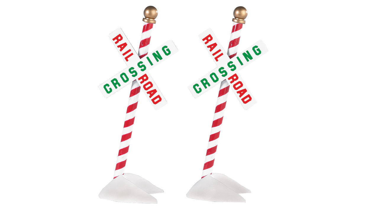Bachmann 92203 G Gauge Christmas Crossbucks (1 Pair)