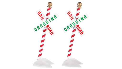 Bachmann 92203 G Gauge Christmas Crossbucks (1 Pair)