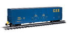 Bachmann 93552 G Scale (1:29) 53' Evans Boxcar with End of Train Device CSX 190857
