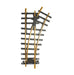 Bachmann 94658 G Gauge Manual 30 Degree Brass Turnout - Right Hand