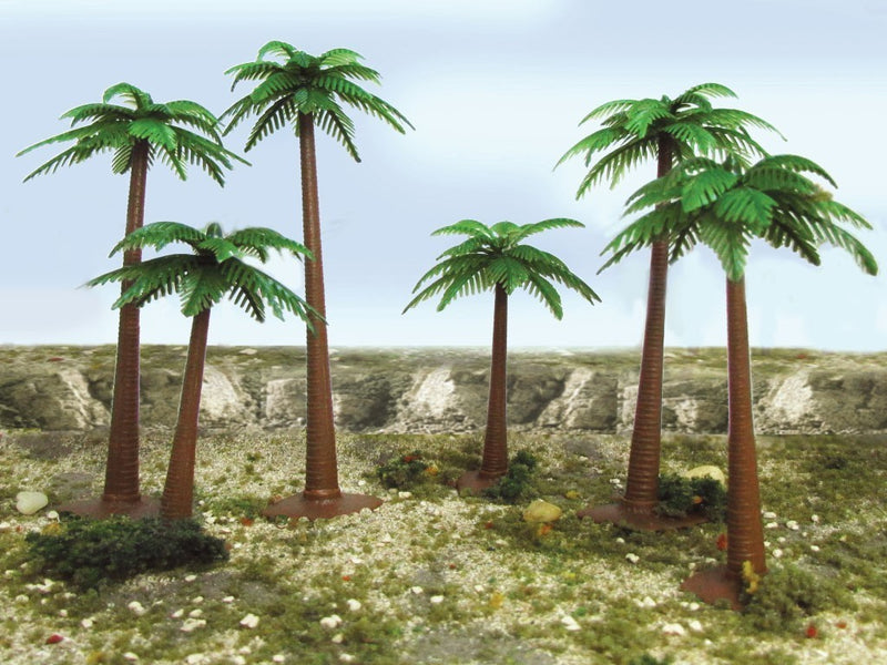 Bachmann SceneScapes 32015 4"-6" Palm Trees (3 Pack)