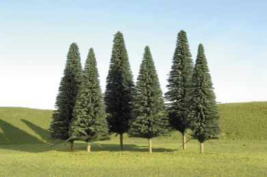 Bachmann SceneScapes 32201 8”-10” Pine Trees (3 Pack)