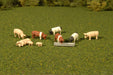 Bachmann SceneScapes 33118 HO Scale Pigs 9 Pack