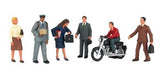 Bachmann SceneScapes 33151 O Scale City People Figures (6 Pack)