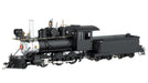 Bachmann Spectrum 25202 On30 Scale 2-6-0 Rogers Steam Loco Painted Unlettered - Black