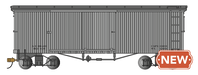 Bachmann Spectrum 27006 On30 Scale Wood Side Boxcar Painted Unlettered - Gray