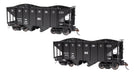 Bachmann Spectrum 27901 On30 Scale 2 Bay Steel Hopper East Broad Top EBT 802 & 805 (2 Pack)