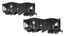 Bachmann Spectrum 27902 On30 Scale 2 Bay Steel Hopper East Broad Top EBT 807 & 808 (2 Pack)