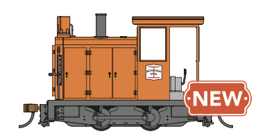 Bachmann Spectrum 28175 On30 Scale Davenport 0-4-0 Gas Mechanical Bethlehem Steel