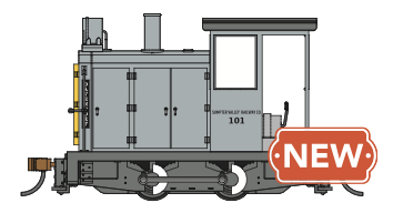 Bachmann Spectrum 28176 On30 Scale Davenport 0-4-0 Gas Mechanical Sumpter Valley Railway #101