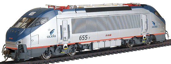 Bachmann Spectrum 83003 HO Scale HHP-8 Amtrak Acela 655 - Like New USED
