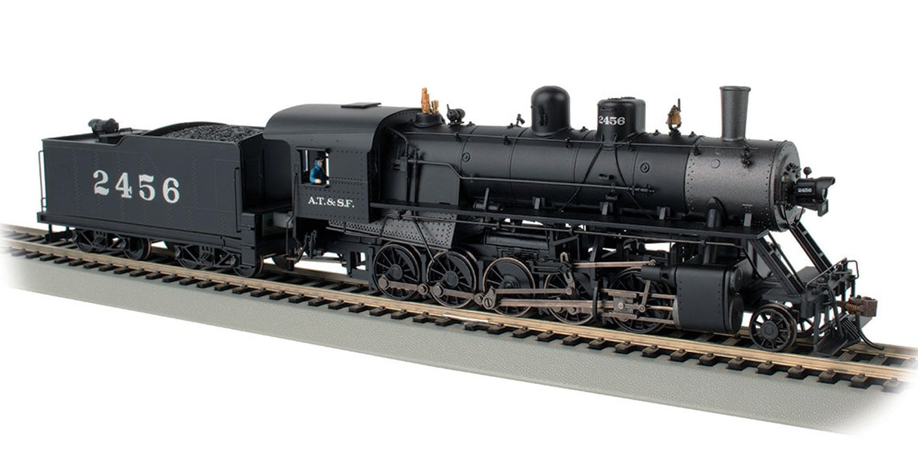 Bachmann Spectrum 85401 HO Scale 2-10-0 Decapod Steam Locomotive Santa Fe ATDF 2456 DCC Sound