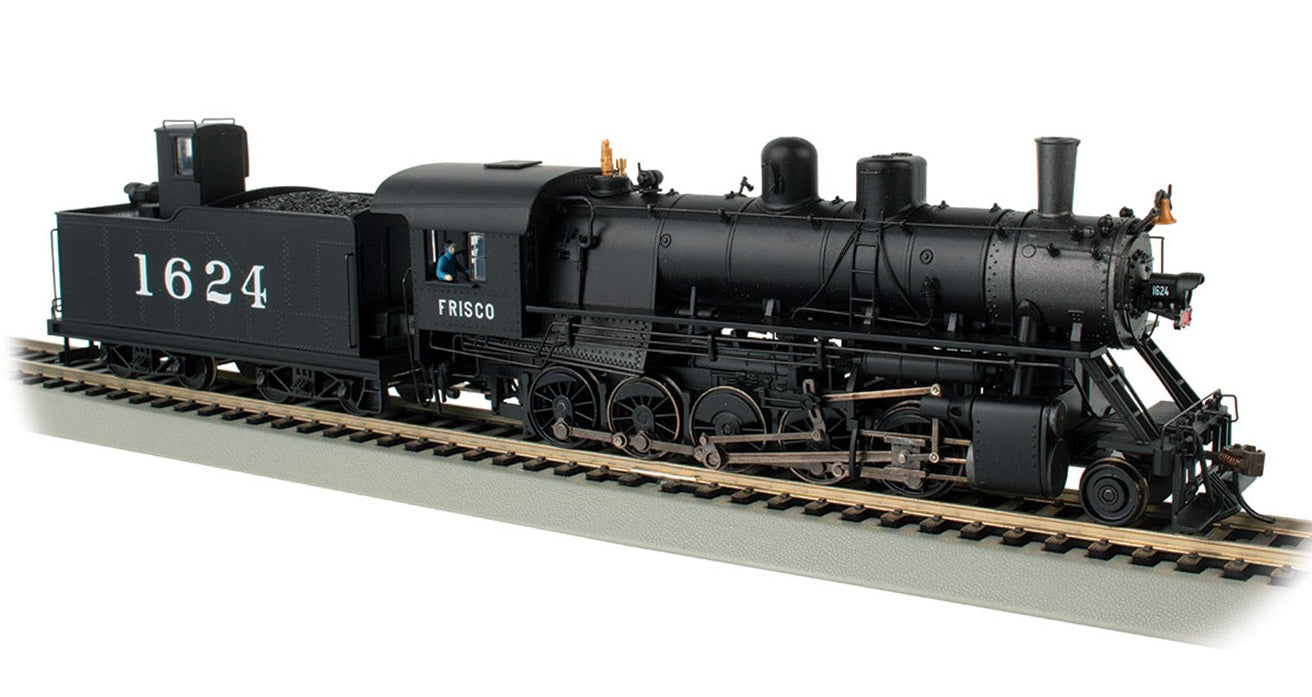 Bachmann Spectrum 85403 HO Scale 2-10-0 Decapod Steam Locomotive Frisco SLSF 1624 DCC Sound