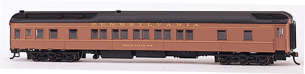 Bachmann Spectrum 89117 HO Scale Heavyweight Sleeper Pennsylvania "Edgar Allan Poe" PRR - NOS
