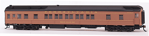 Bachmann Spectrum 89117 HO Scale Heavyweight Sleeper Pennsylvania "Edgar Allan Poe" PRR - NOS