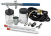 Badger 150-7 Professional Dual Action Internal Mix Airbrush Set (3 Heads)