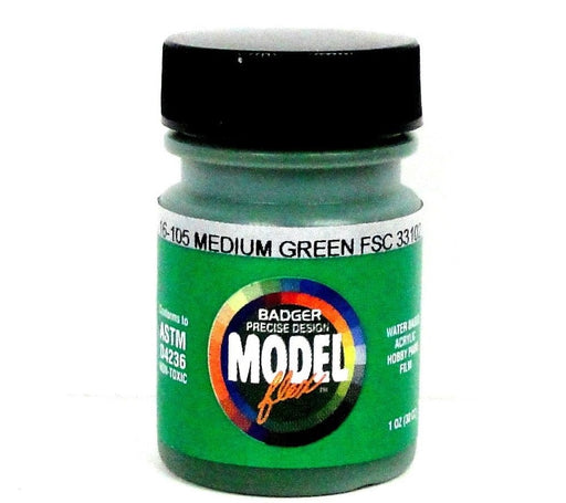 Badger 16-105 MODELFlex Acrylic Paint Military Colors 1oz Medium Green
