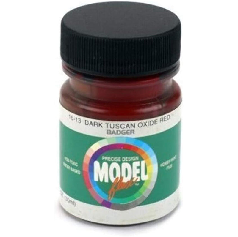 Badger 16-13 MODELFlex Acrylic Paint 1oz Dark Tuscan Oxide Red
