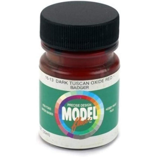 Badger 16-13 MODELFlex Acrylic Paint 1oz Dark Tuscan Oxide Red